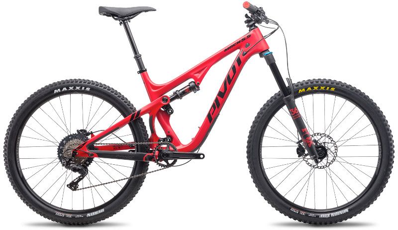 Red 2020 Race XT Mach 5.5 bike