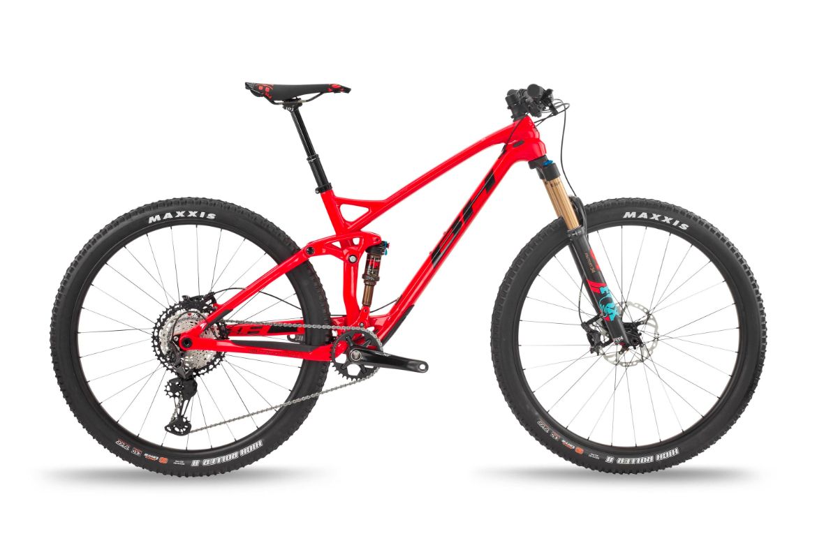 Red 2021 BH Lynx 5 7.0 trail bike