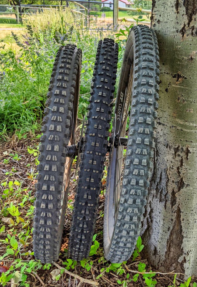 26, 27.5, and 29 inch mountain bike wheels in comparison