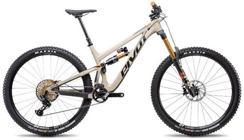 Tan 2020 Pivot Firebird Pro X01 bike