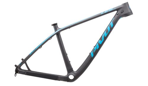 2020 blue and black Pivot LES 27.5 mountain bike frame