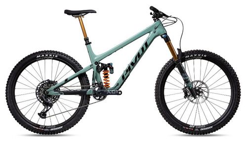 Mint green 2020 Pivot Mach 6 Pro X01 Coil enduro mountain bike