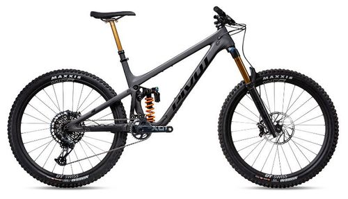 Dark gray 2020 Pivot Mach 6 Pro X01 Coil enduro mountain bike