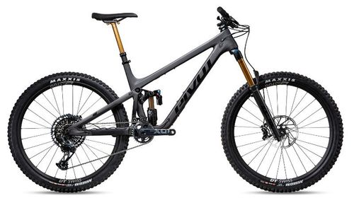 Dark grey 2020 Pivot Mach 6 Pro X01 enduro mountain bike