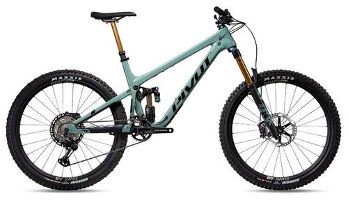 Mint green 2020 Pivot Mach 6 Pro XTR enduro mountain bike