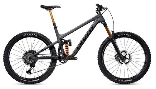 Dark gray 2020 Pivot Mach 6 Team XTR Coil enduro bike