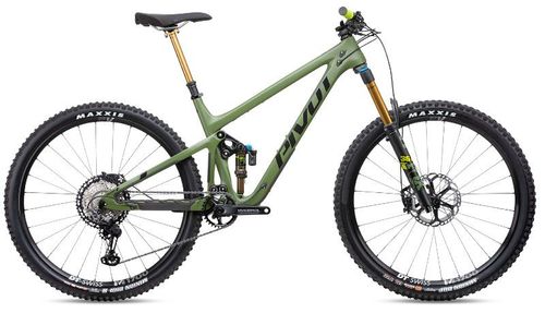 Green 2020 Pivot Switchblade Pro XTR enduro mountain bike