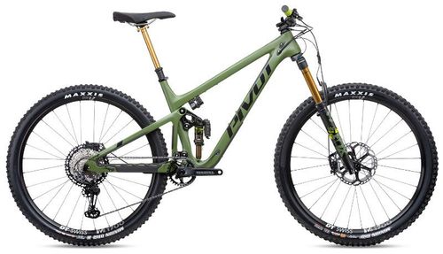 Green 2020 Pivot Switchblade Pro XTR Live Valve enduro mountain bike