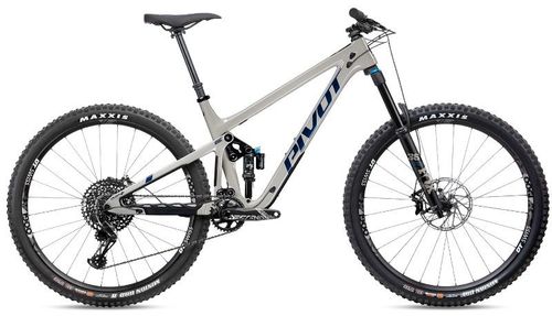 Light tan 2020 Pivot Switchblade Race X01 enduro bike