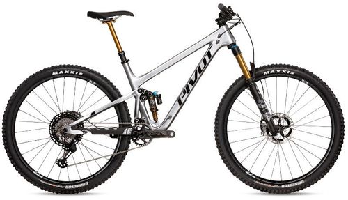 Silver 2020 Pivot Trail 429 Enduro Team XTR trail bike