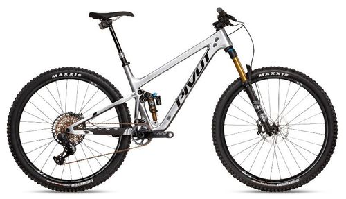 Silver 2020 Pivot Trail 429 Enduro Team XX1 AXS trail bike