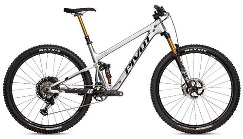 Silver 2020 Pivot Trail 429 Team XTR trail bike