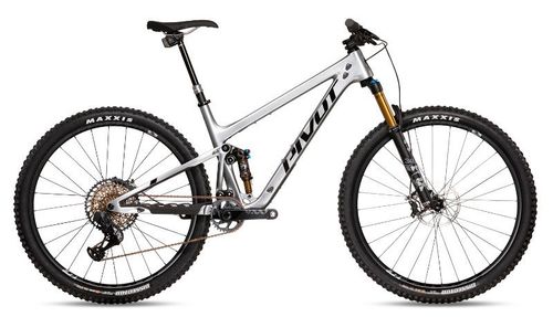 Silver 2020 Pivot Trail 429 Team XX1 AXS trail bike