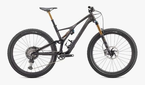 Black 2020 Specialized S-Works Stumpjumper mountain bike