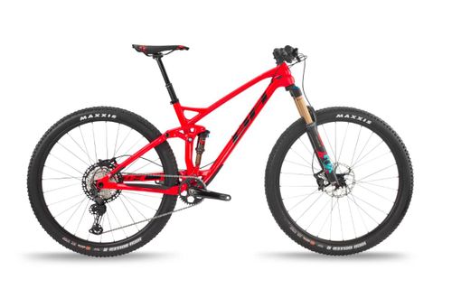Red 2021 BH Lynx 5 7.0 trail bike