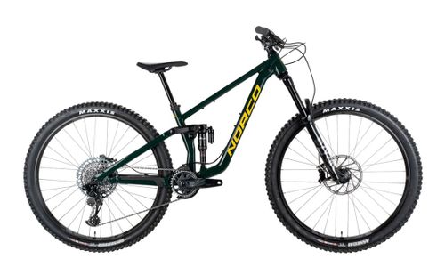 Green 2021 Norco Sight A1 full suspension mountain bike