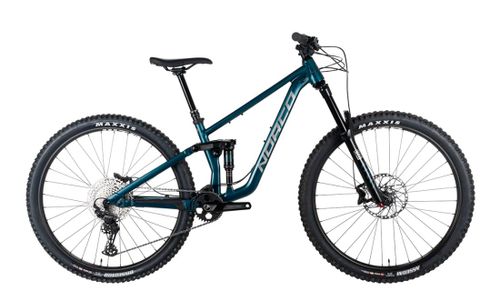 Blue 2021 Norco Sight A3 full-suspension mountain bike