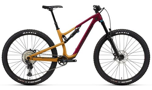 Yellow red 2021 Rocky Mountain Instinct Carbon 50 trail mountain bike