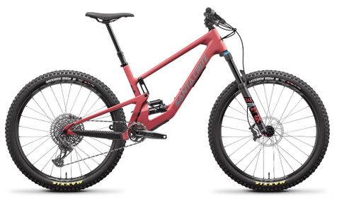 Raspberry color 2021 Santa Cruz 5010 S C mountain bike