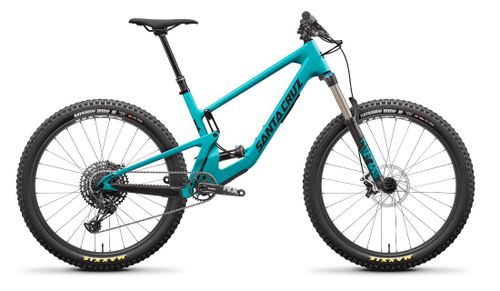 Blue 2021 Santa Cruz 5010 X01 CC trail bike