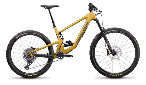Gold 2021 Santa Cruz Bronson S Carbon mullet mountain bike