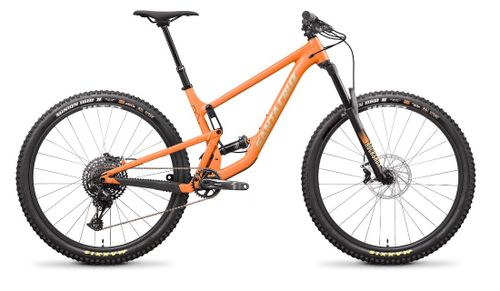 2021 orange Santa Cruz Hightower aluminum D all-mountain bike