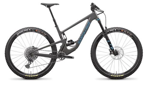 2021 dark gray Santa Cruz Hightower C S all-mountain bike