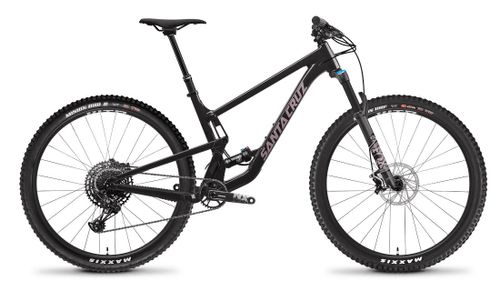 Black 2021 Santa Cruz Tallboy R Aluminum mountain bike