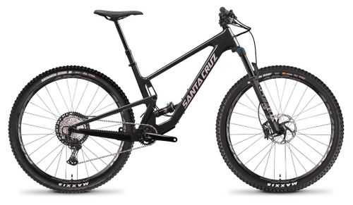 Black 2021 Santa Cruz Tallboy XT Carbon mountain bike