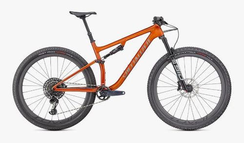 Orange 2021 Specialized Epic EVO Expert mountain bike