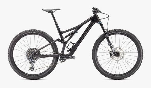 Carbon black 2021 Specialized Stumpjumper Expert mountain bike