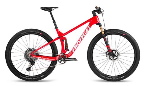 Red 2021 Thomus Lightrider Worldcup XTR cross-country bike