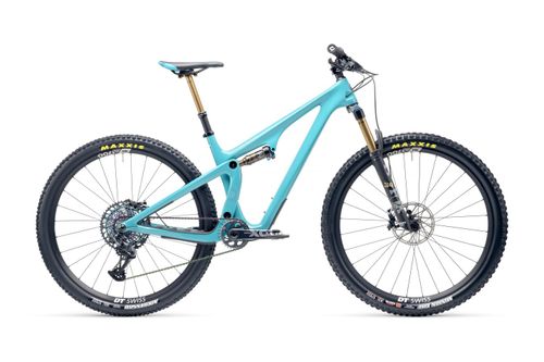 Turquoise 2021 Yeti SB115 T3 down country bike