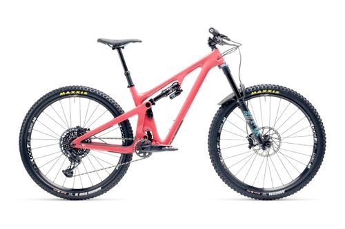 Soft pink 2021 Yeti SB130 CLR mountain bike