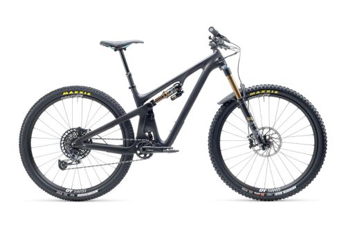 Black 2021 Yeti SB130 T2 trail mountain bike