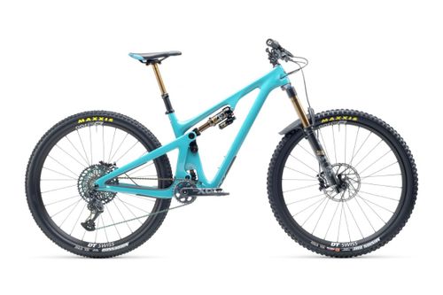 Turquoise 2021 Yeti SB130 T3 trail mountain bike