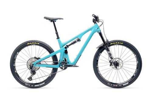 Turquoise 2021 Yeti SB140 C1 trail mountain bike