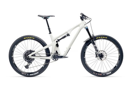 White 2021 Yeti SB140 C2 all mountain bike