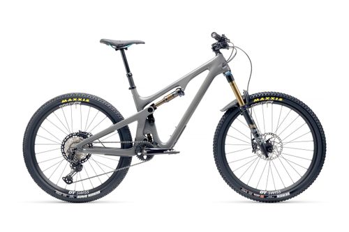 Gray 2021 Yeti SB140 T1 trail mountain bike