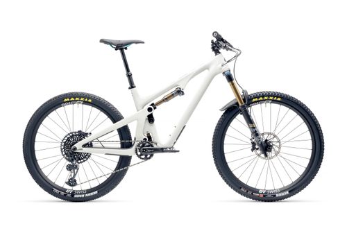 White 2021 Yeti SB140 T2 trail mountain bike