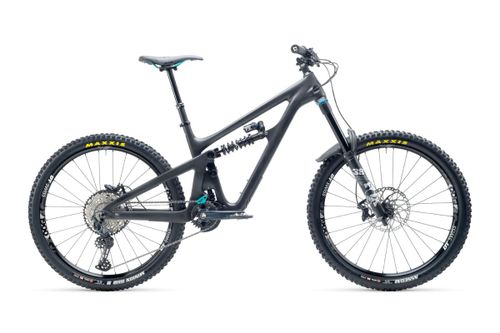 Black 2021 Yeti SB165 C1.5 enduro bike