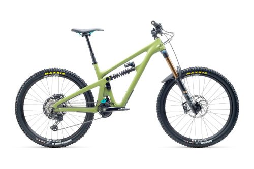 Moss green 2021 Yeti SB165 T1 enduro bike