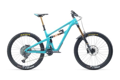 Turquoise 2021 Yeti SB165 T3 mountain bike