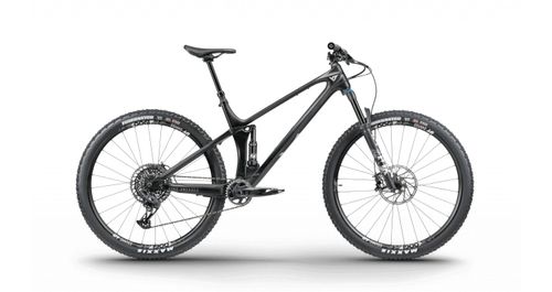 Black 2021 YT Izzo Core 3 trail mountain bike