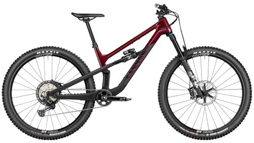 2022 dark red Canyon Spectral 125 CF 8 trail mountain bike