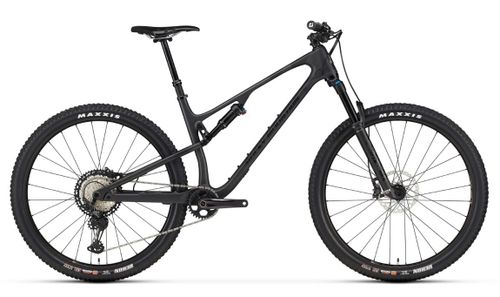 Black 2022 Rocky Mountain Element Carbon 70 cross-country mountain bike