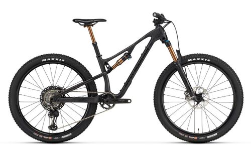 Black 2022 Rocky Mountain Element Carbon 90 cross-country mountain bike