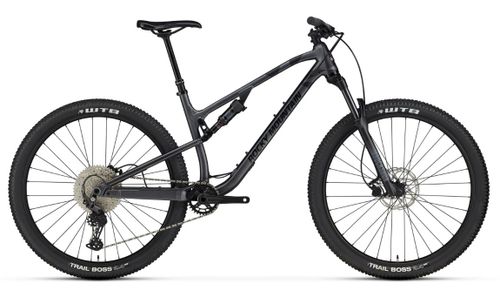 Dark gray 2022 Rocky Mountain Element Alloy 10 cross country mountain bike