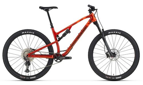 Orange 2022 Rocky Mountain Element Alloy 30 down country mountain bike