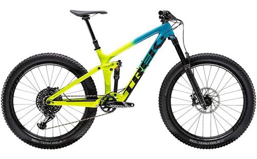 Trek Remedy 9.8 27.5 in yellow and blue